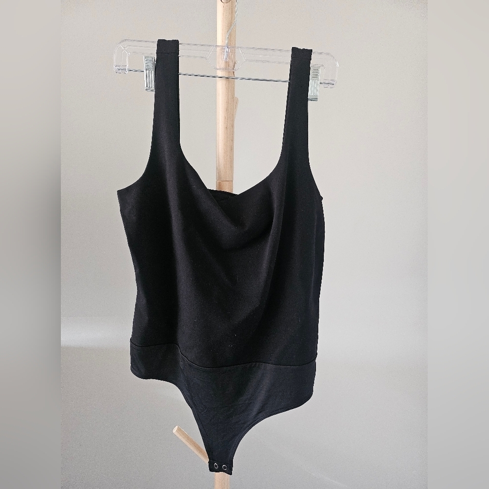 Express Black Body Contour Bodysuit